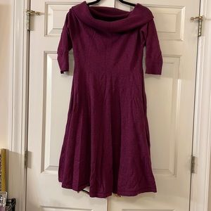 Torrid Berry Color Shimmer Sweater Dress